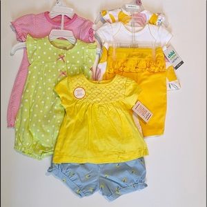 5 Carter’s Outfits New with Tags